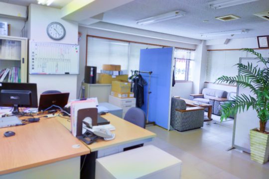 写真:広島営業所社内